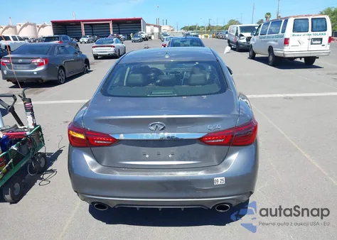 2020 Infiniti Q50 Luxe z USA, uszkodzony, nr VIN JN1EV7AP6LM207925